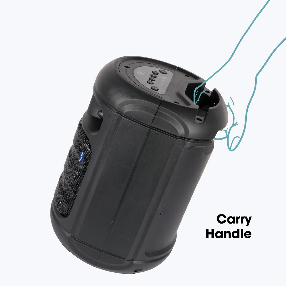 Zebronics Bluetooth Speaker 20w With Mic Barrel 100 view 6